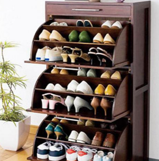 鞋柜內部結構裝修效果圖，不再煩惱鞋子的收納問題！